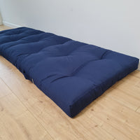 HEMP shikibuton mat Shiki futon 3” thick filled organic hemp fiber filler in natural Cotton fabric Custom Size Hand made