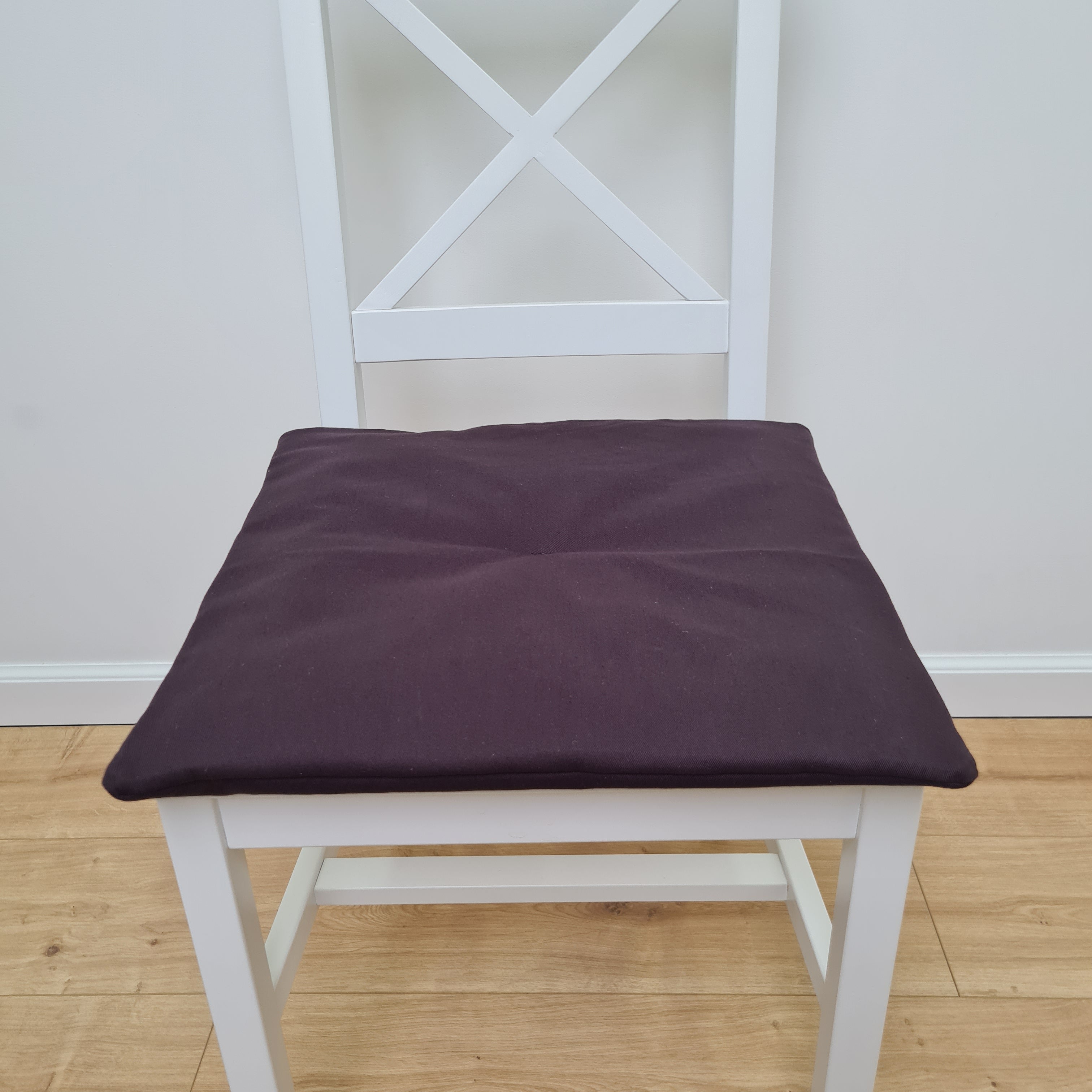 Hemp cotton seat Cushion for chair without ties filled organic hemp fiber in natural cotton fabric Chair Cushion Pillow seat