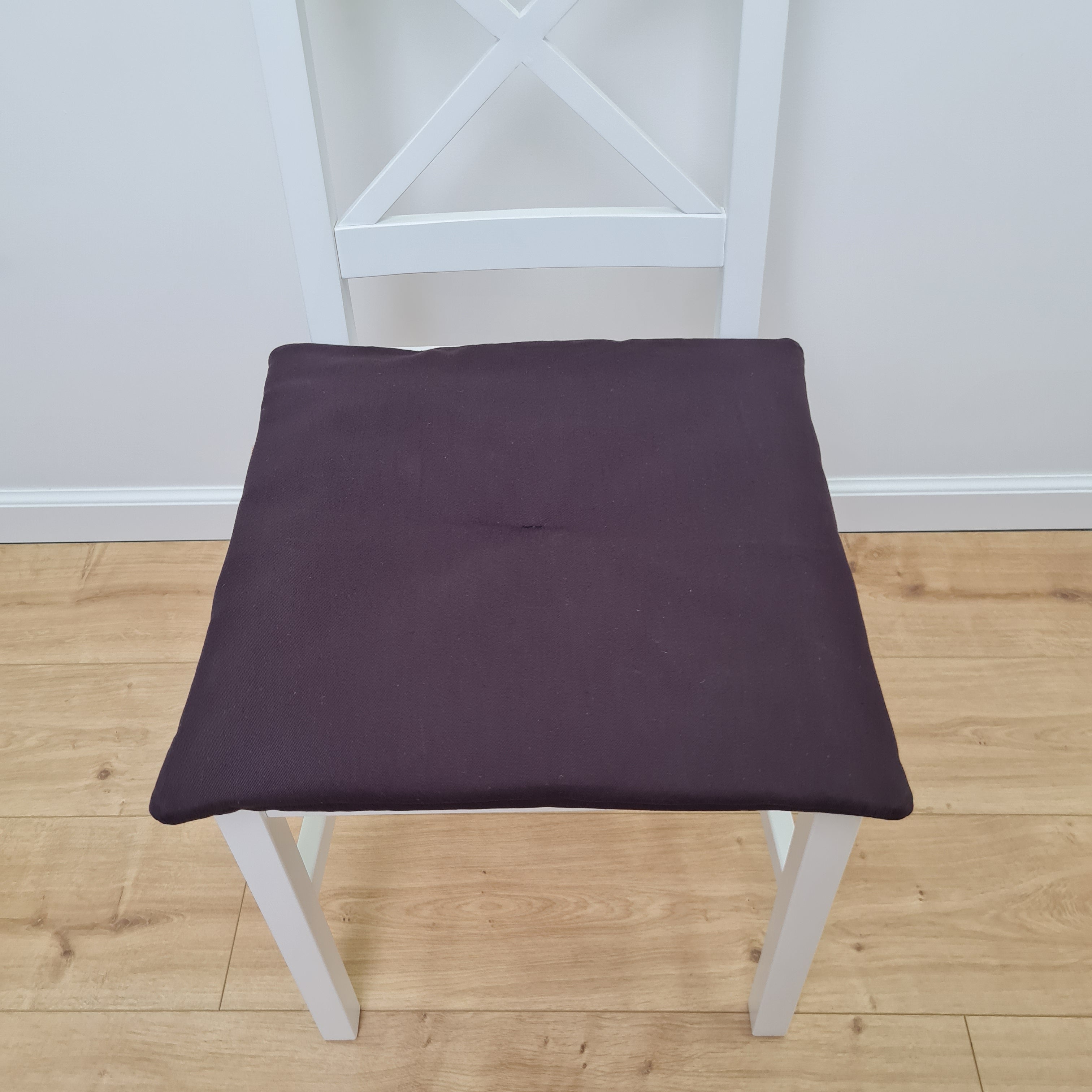 Hemp cotton seat Cushion for chair without ties filled organic hemp fiber in natural cotton fabric Chair Cushion Pillow seat
