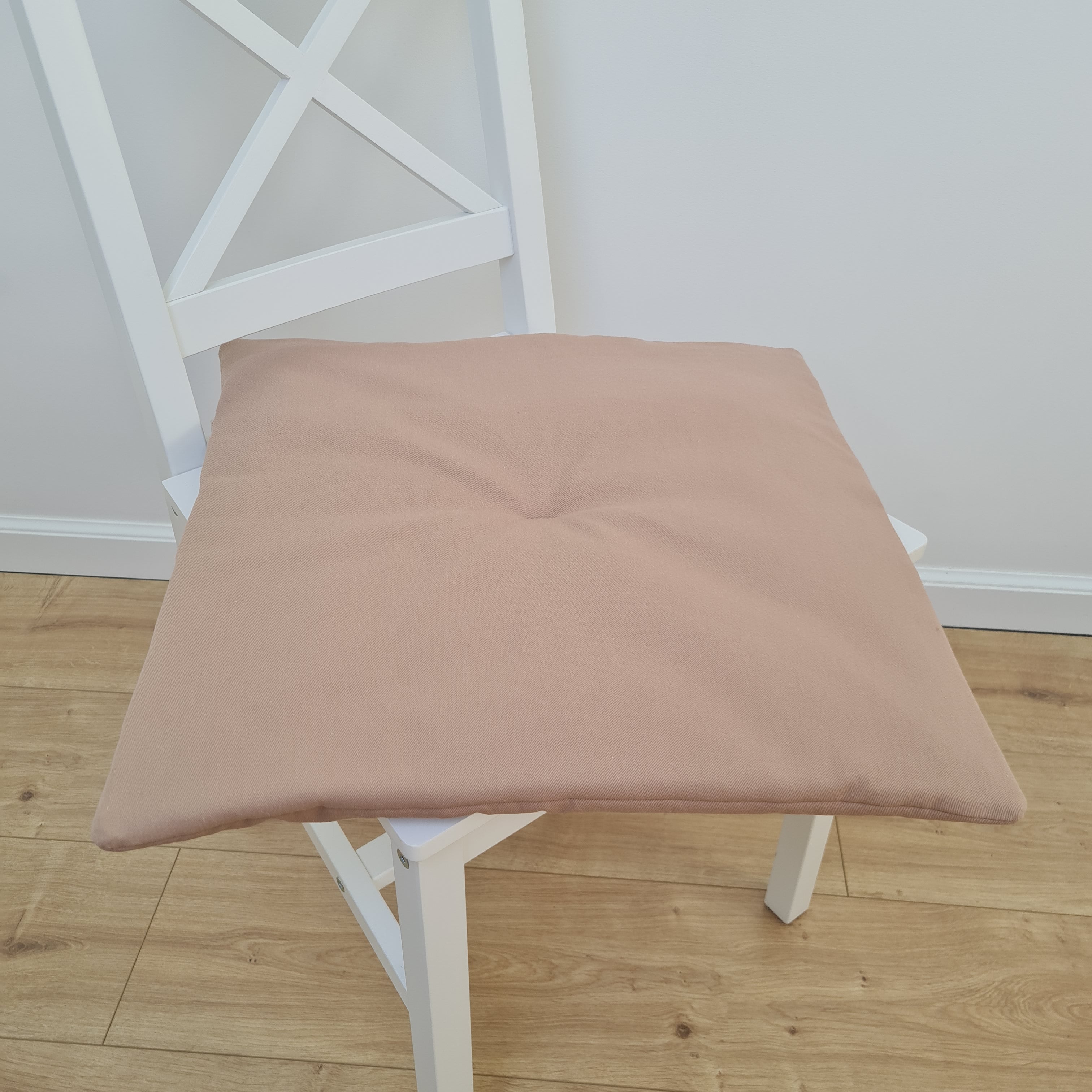 Hemp cotton seat Cushion for chair without ties filled organic hemp fiber in natural cotton fabric Chair Cushion Pillow seat