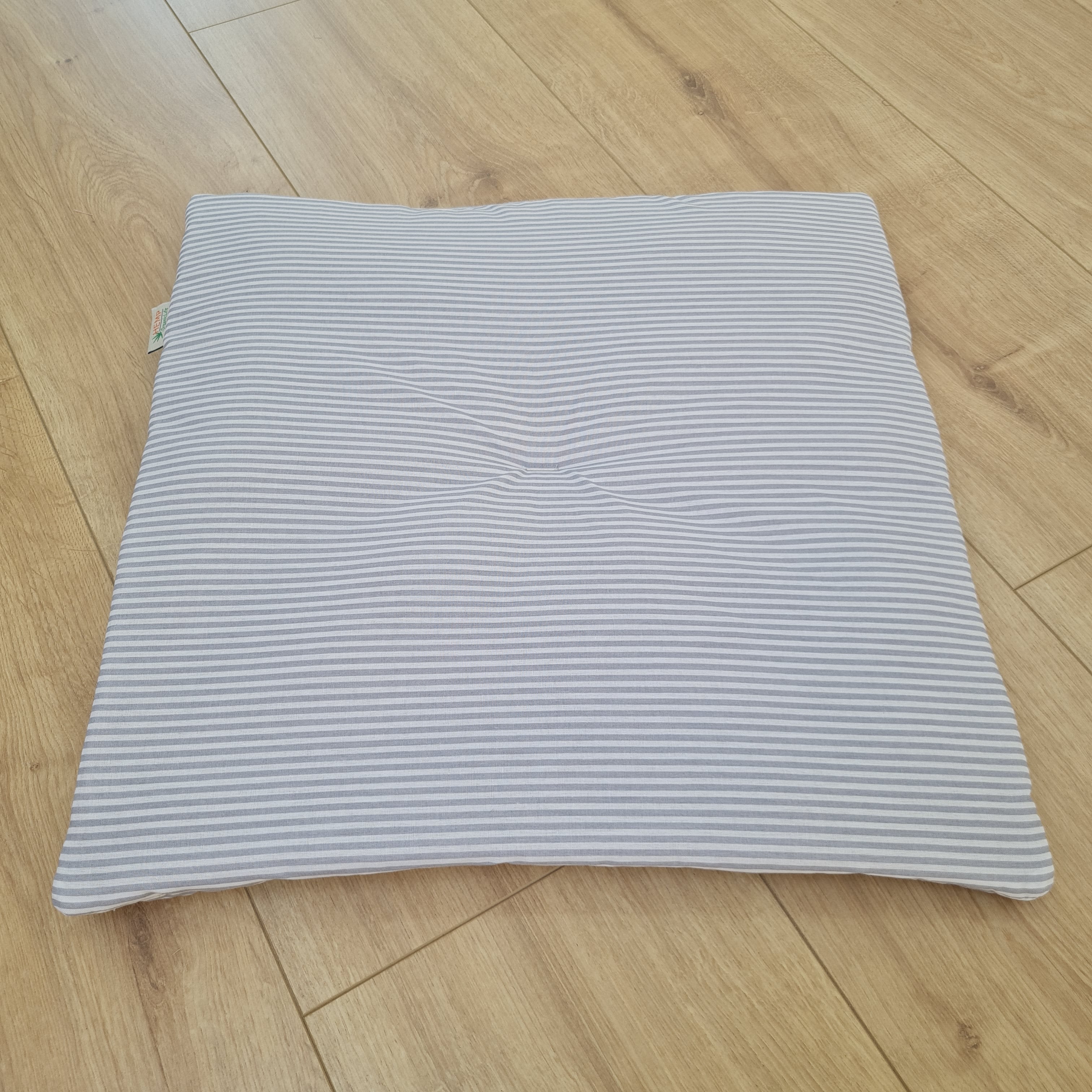 Hemp cotton seat Cushion for chair without ties filled organic hemp fiber in natural cotton fabric Chair Cushion Pillow seat