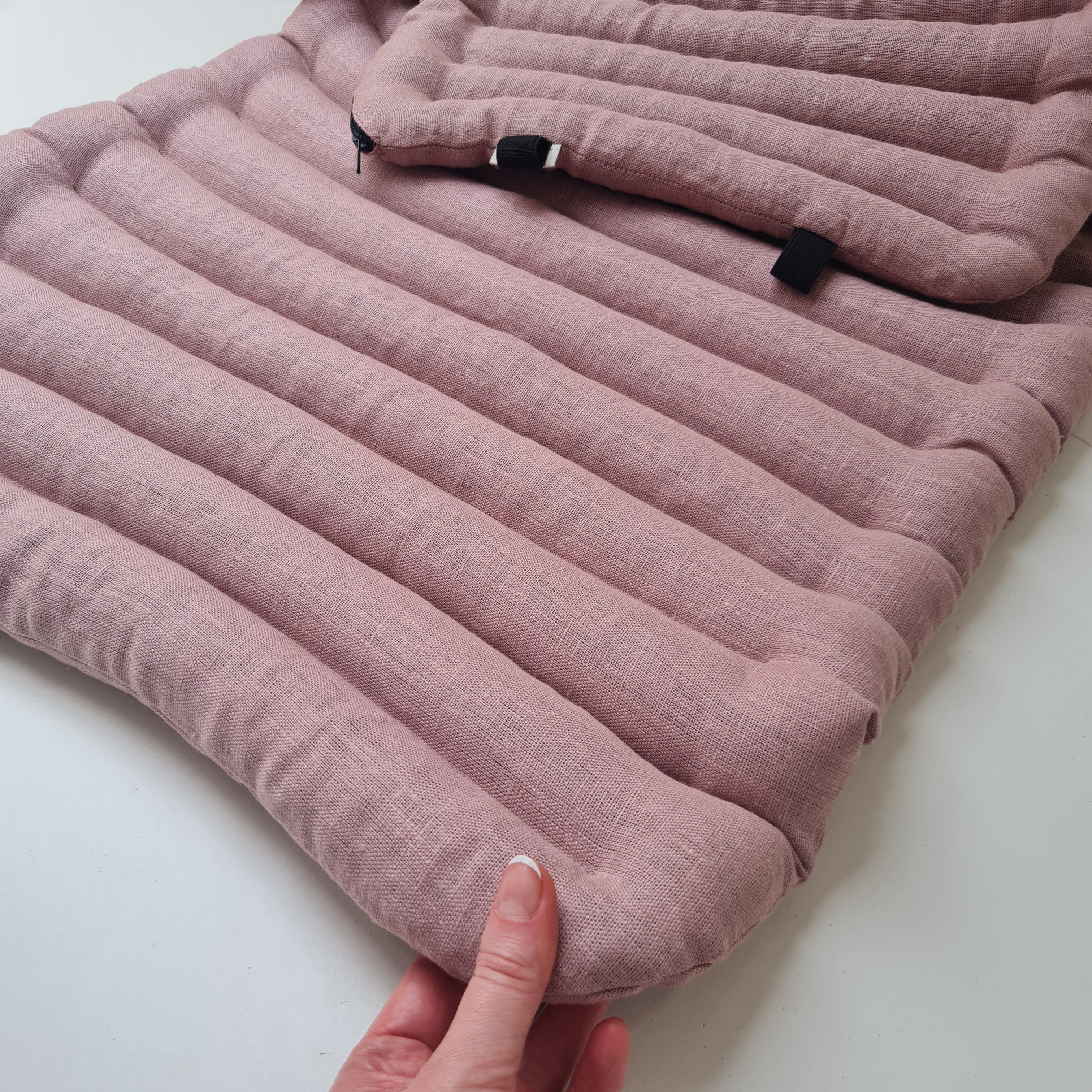 Organic Linen Car Seat Cover filling Buckwheat hulls/Massage /buckwheat/floor cushion/ Organic car/eco-frendly/floor seat