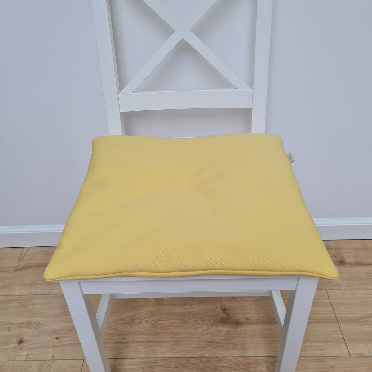 Hemp cotton seat Cushion for chair without ties filled organic hemp fiber in natural cotton fabric Chair Cushion Pillow seat
