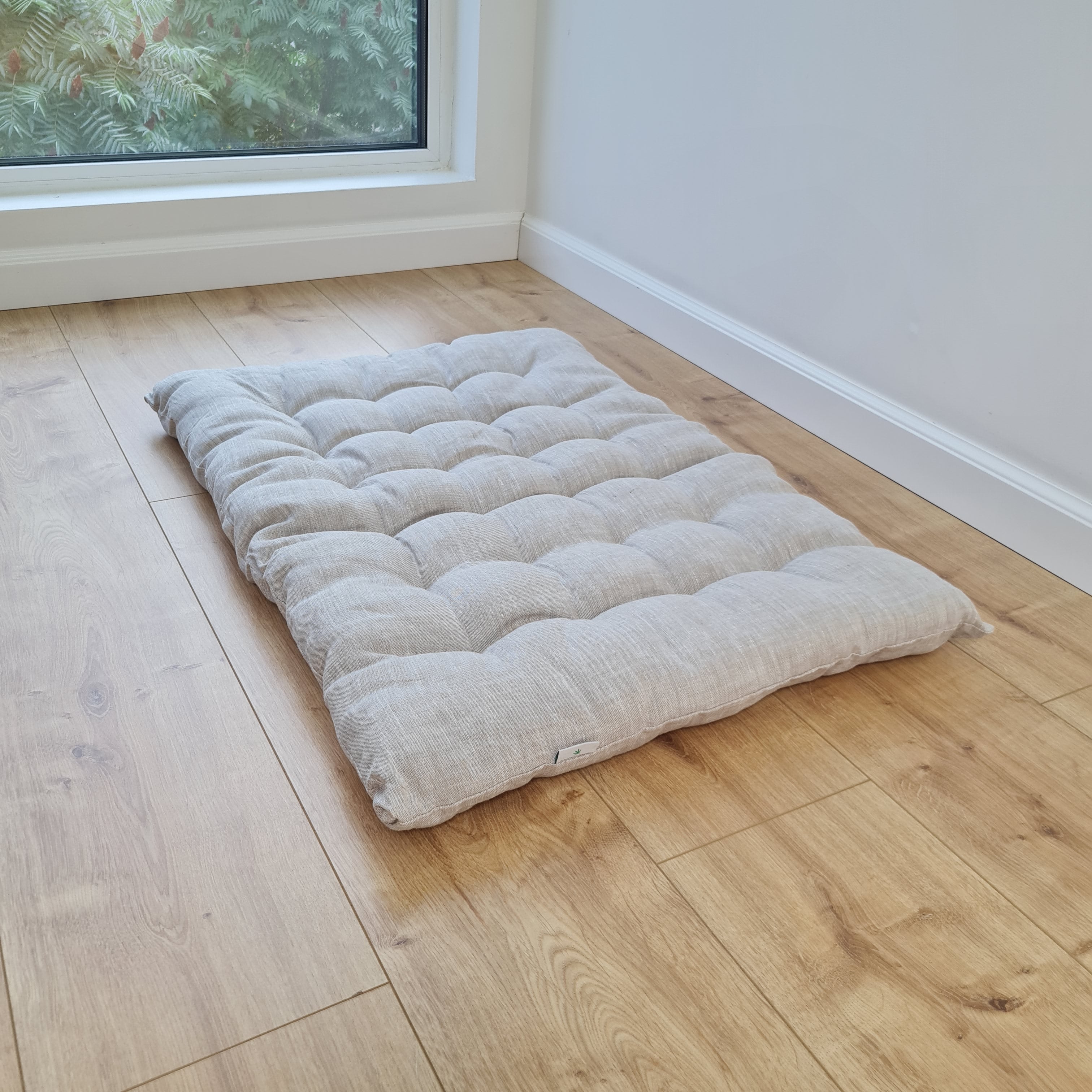 20"x27" (50x70cm) HEMP pet mat filled HEMP Fiber/dog mat pad/ cat mat/organic dog mat pad/organic cat
