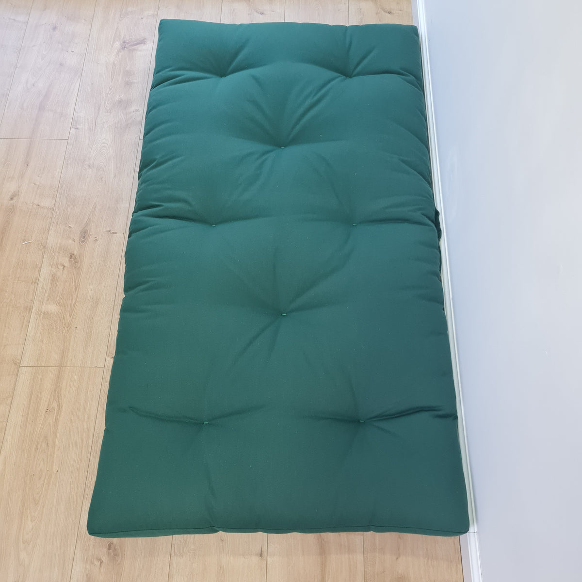 27"x51" (70x130cm) HEMP shikibuton mat Shiki futon 3” thick filled organic hemp fiber filler in natural Cotton fabric Hand made topper