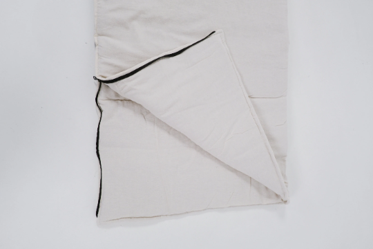 Organic HEMP Sleeping bag HEMP fabric filled organic Hemp fiber filling - Hemp sleep bag / blanket quilt, hand made