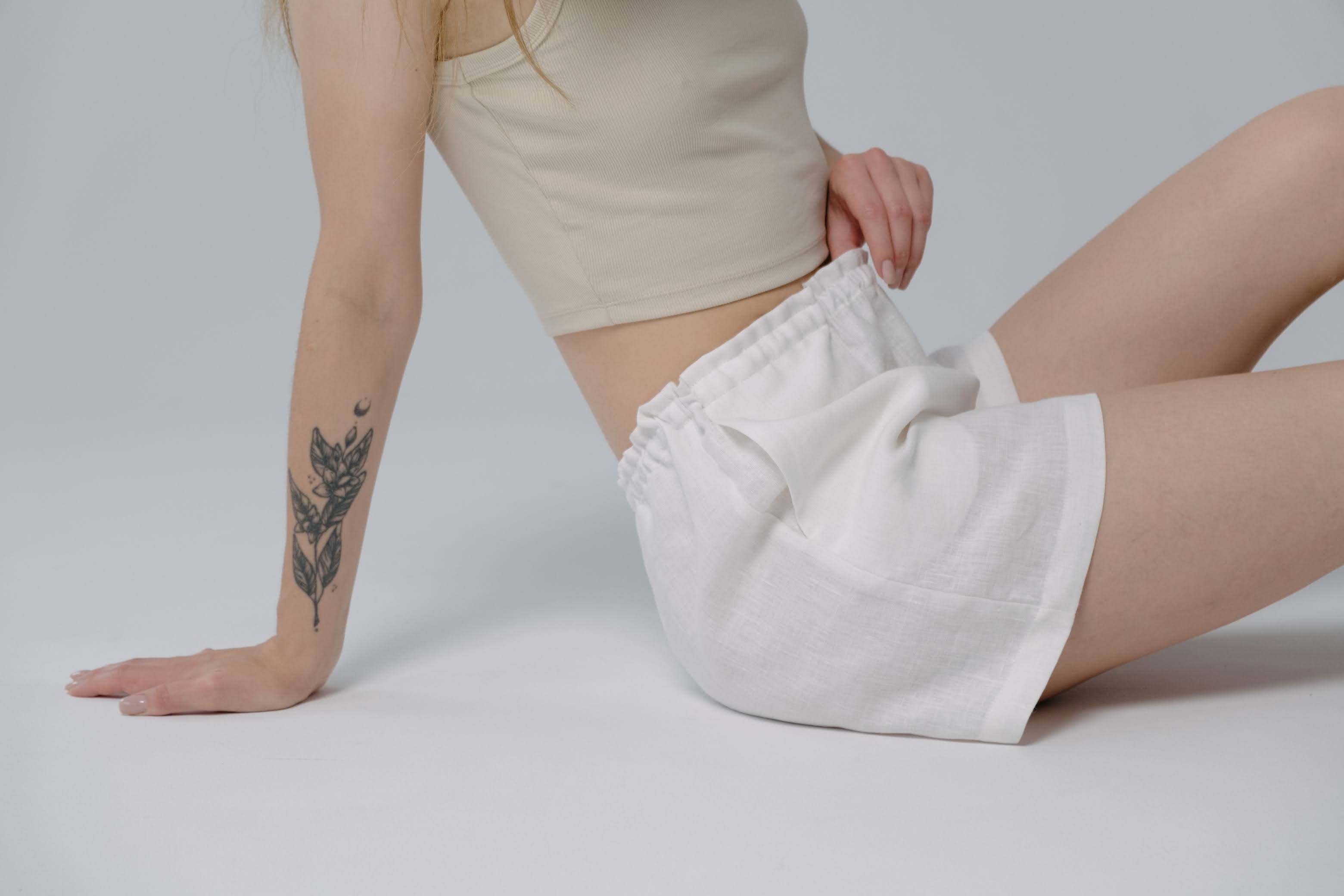 Linen Underpants Underwear for women Natural Women's Underwear for sleeping