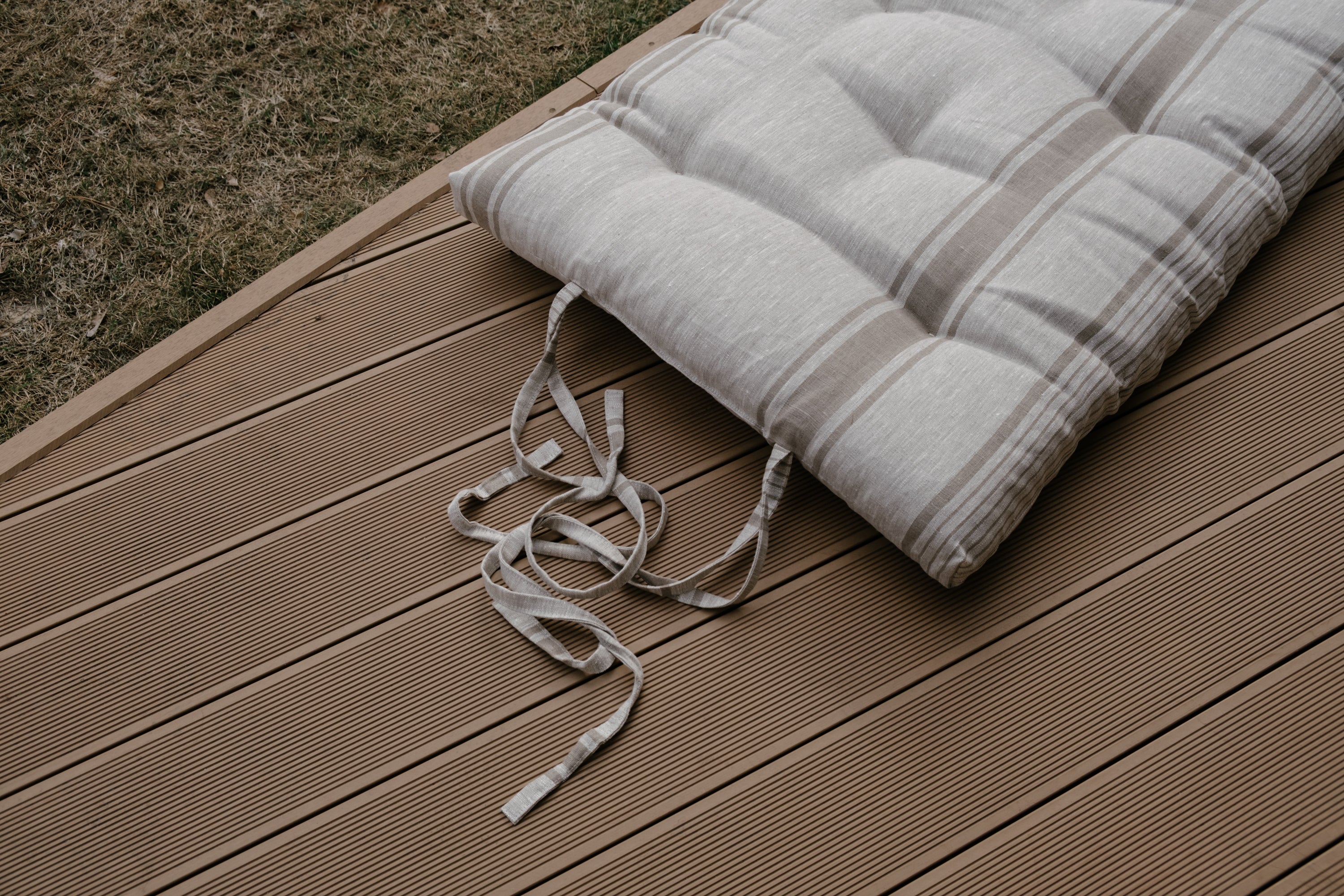 2" Hemp Linen Mattress Topper Mat - Slow Living Comfort Pure Linen & Hemp Fiber Filling  Hand made