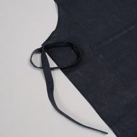 Linen Apron Personalized Full Apron Embroidery apron Long Apron with pocket for women, men