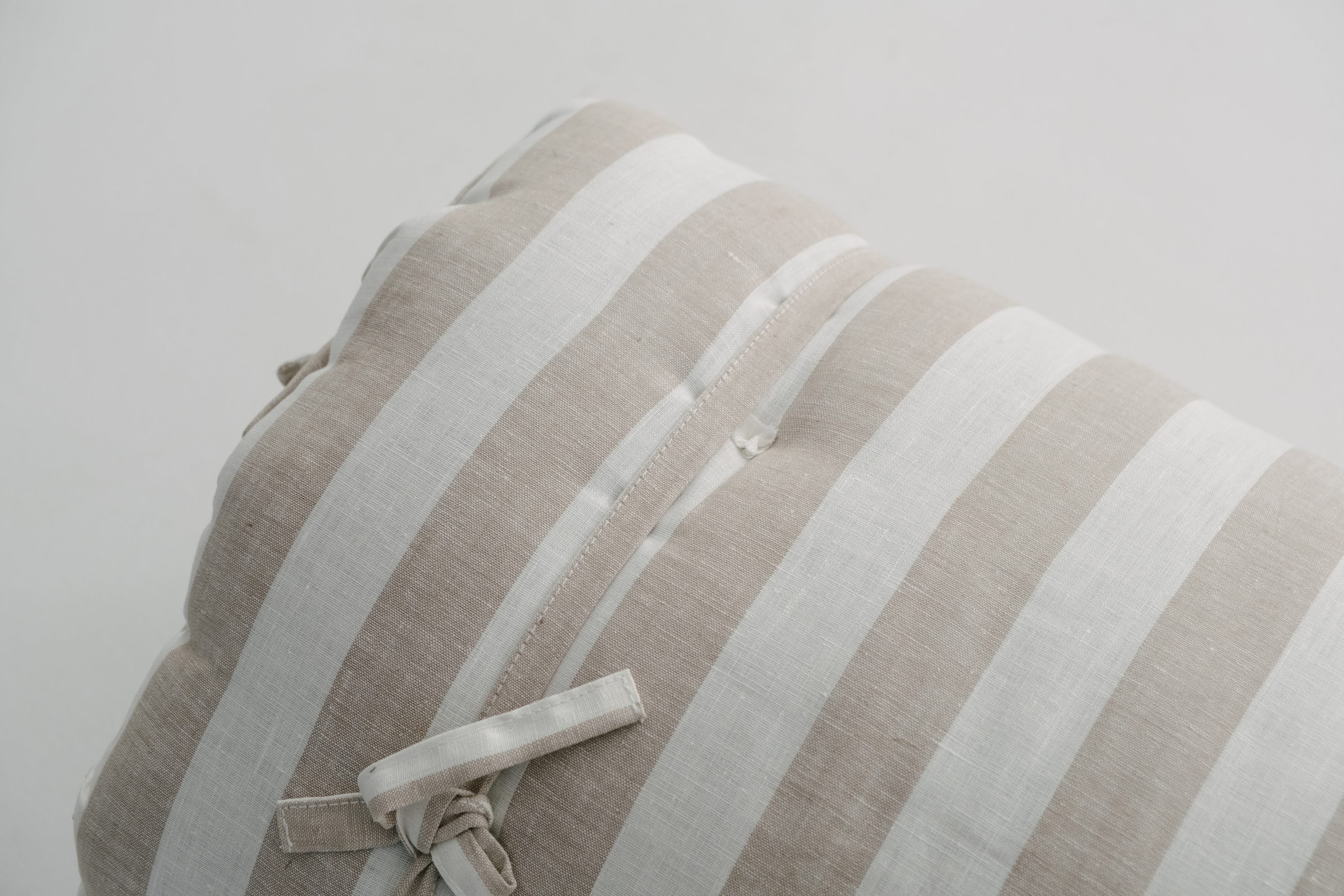 HEMP Linen Topper / Futon / Shikibuton Mat 3” thick filled organic hemp fiber filler in Linen fabric Custom Size Hand made
