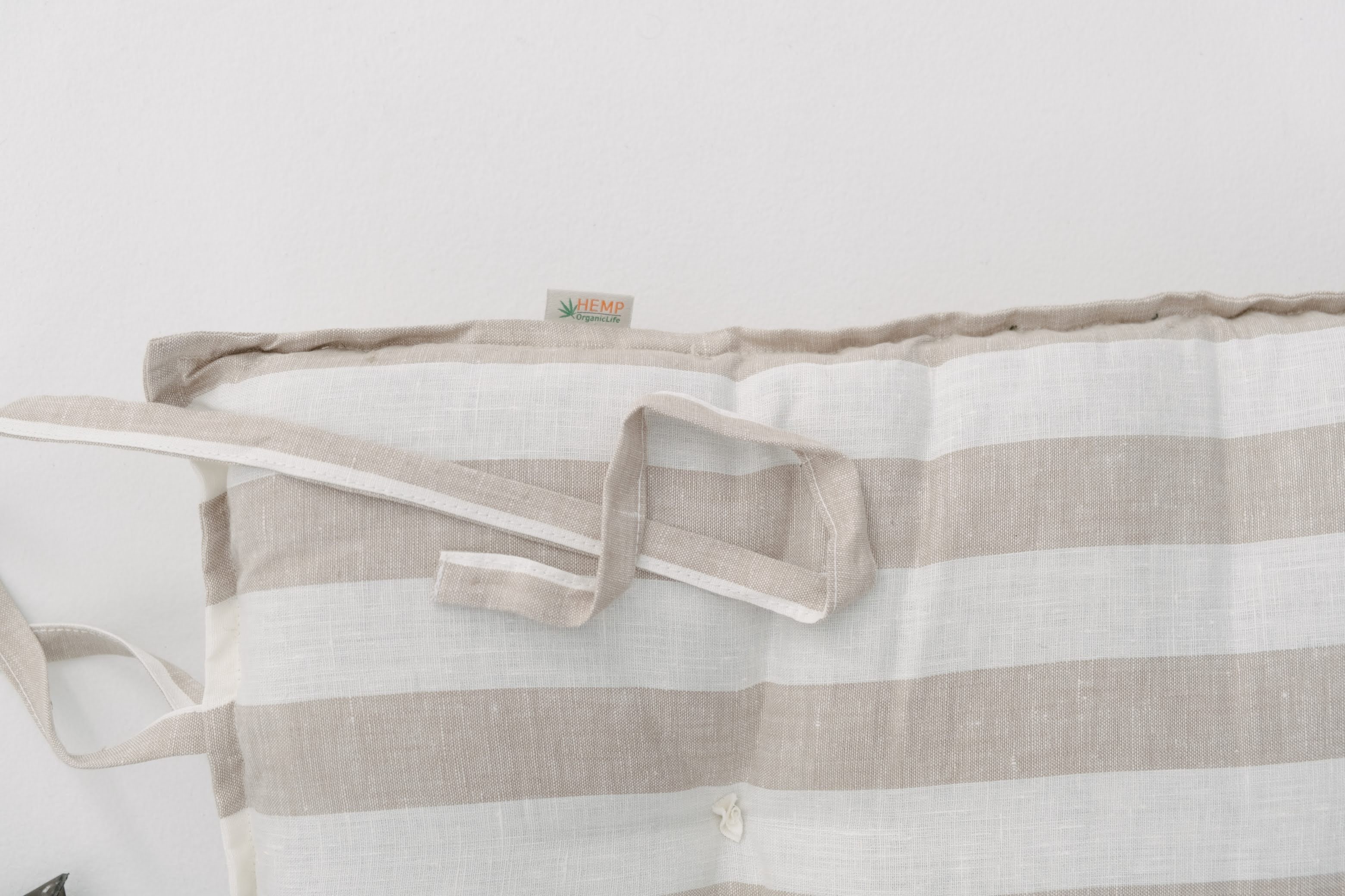 HEMP Linen Topper / Futon / Shikibuton Mat 3” thick filled organic hemp fiber filler in Linen fabric Custom Size Hand made