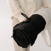 Linen Bag for yoga mat Natural non-dyed linen fabric