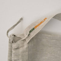 24"x5"diameter (63cm x 13cm diameter) Linen Bag for yoga mat Natural non-dyed linen fabric