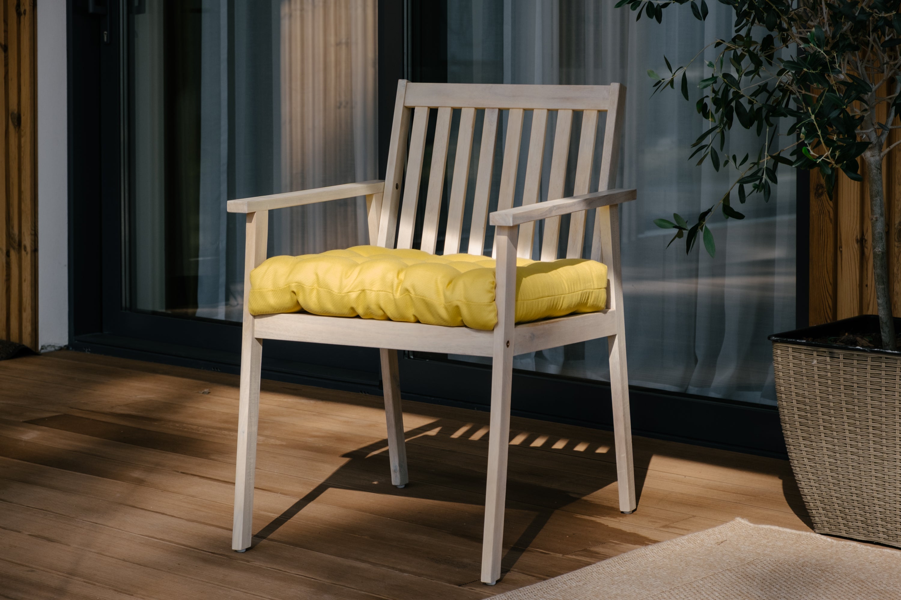 Hemp Garden Cushion field organic Hemp Fiber in Natural Hemp fabric / Chair Pillow seat / Floor cushion