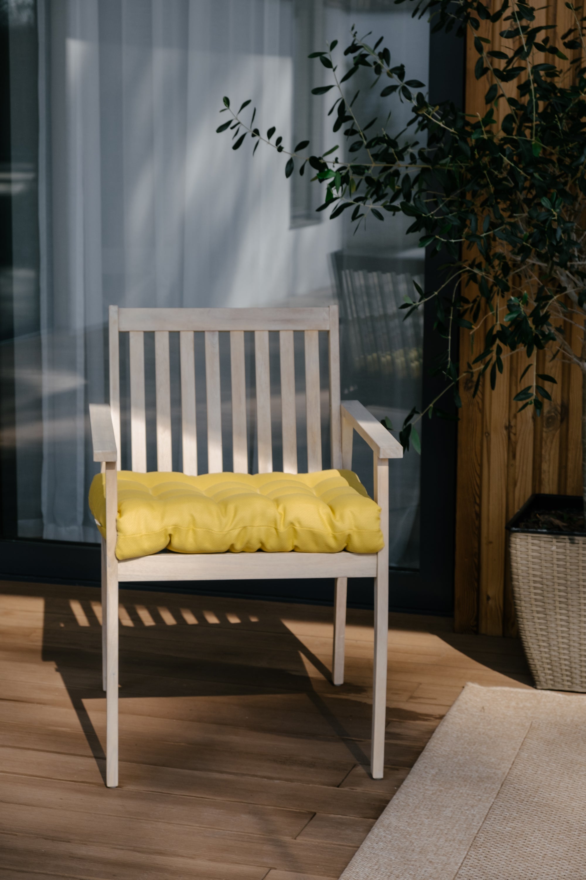 Hemp Garden Cushion field organic Hemp Fiber in Natural Hemp fabric / Chair Pillow seat / Floor cushion