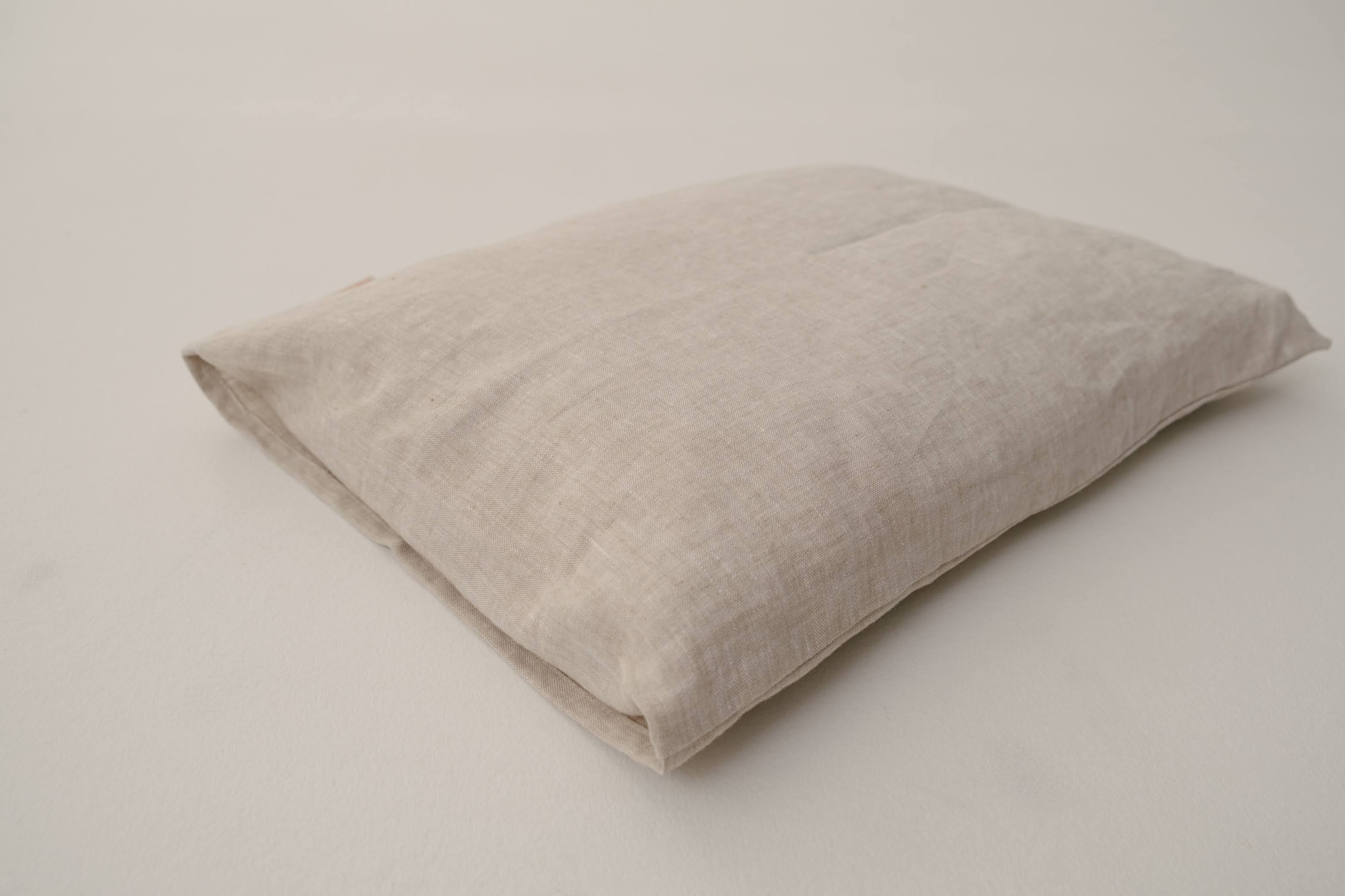 HEMP Pillow for a newborn baby filled organic HEMP FIBER in hemp fabric Hypoallergenic Bed Pillow /Eco pillow