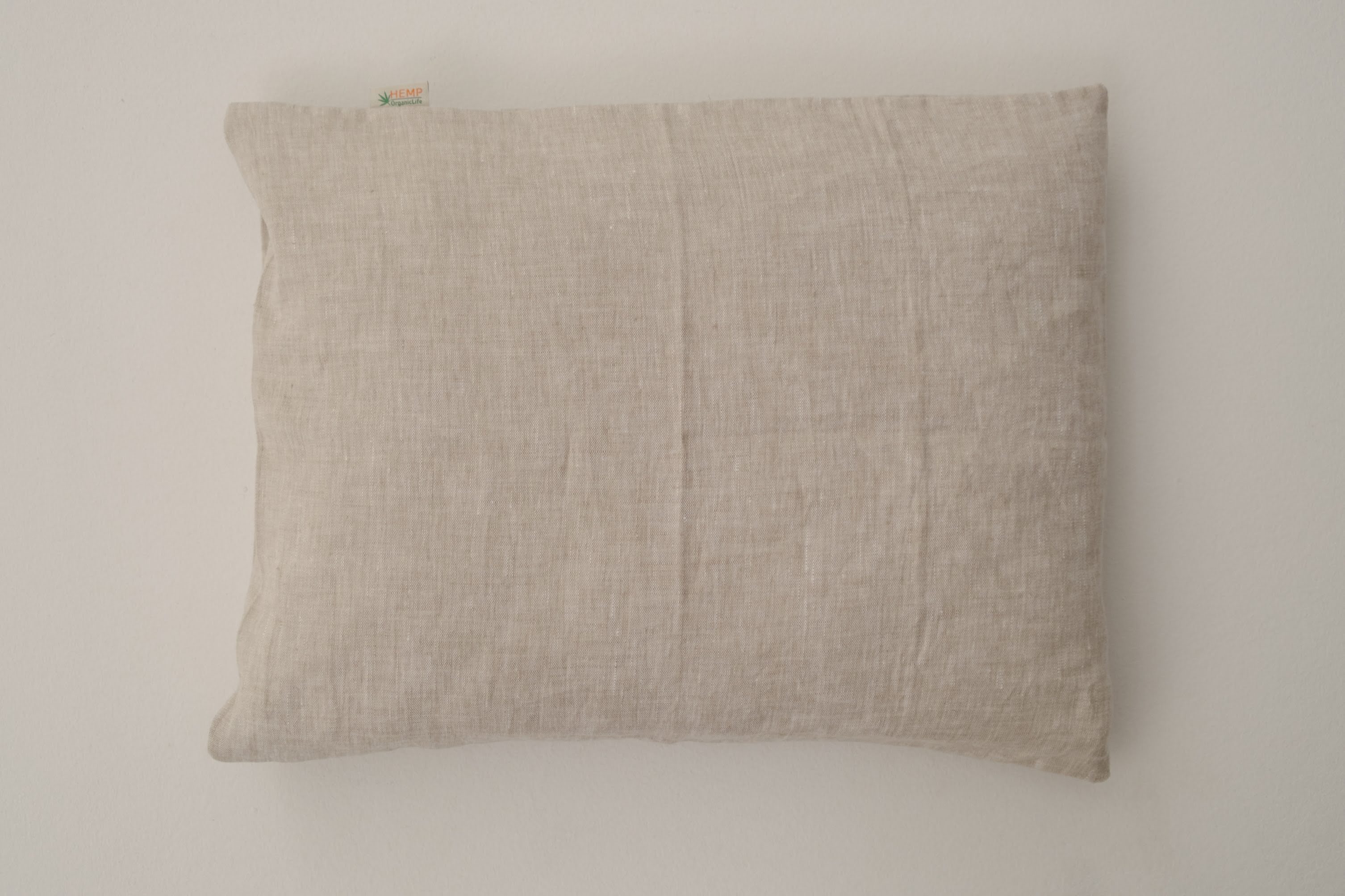 HEMP Pillow for a newborn baby filled organic HEMP FIBER in hemp fabric Hypoallergenic Bed Pillow /Eco pillow