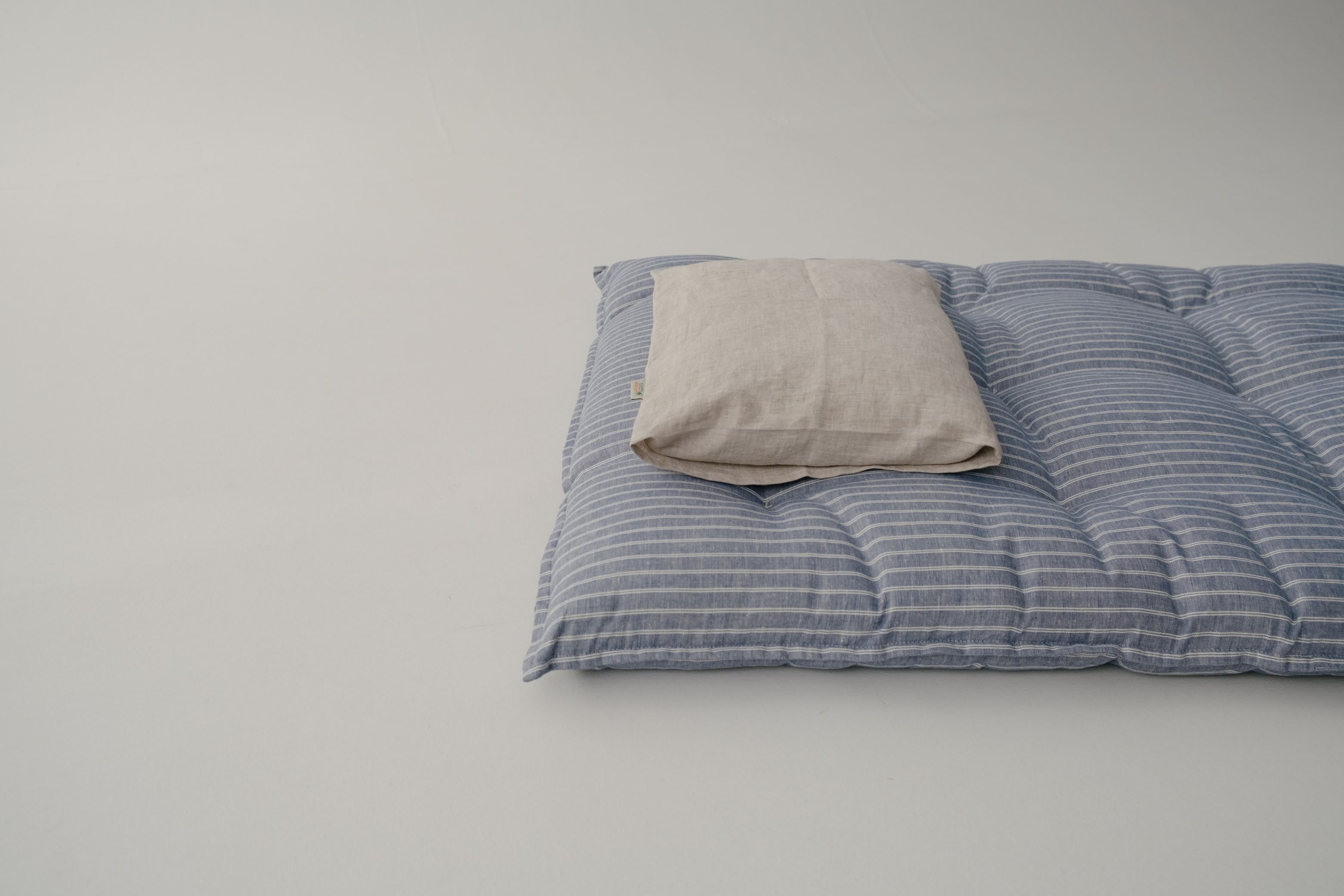 HEMP Pillow for a newborn baby filled organic HEMP FIBER in hemp fabric Hypoallergenic Bed Pillow /Eco pillow