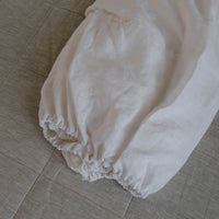 White Linen Fitted Sheet Linen Washed Fabric Queen Full, Twin, King Custom size