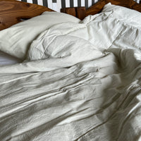 Hemp Blanket Vanilla soft thin and light Hemp fiber in soft washed cotton fabric for hot summer nights extra thin Quilt