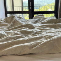 Hemp Blanket Vanilla soft thin and light Hemp fiber in soft washed cotton fabric for hot summer nights extra thin Quilt