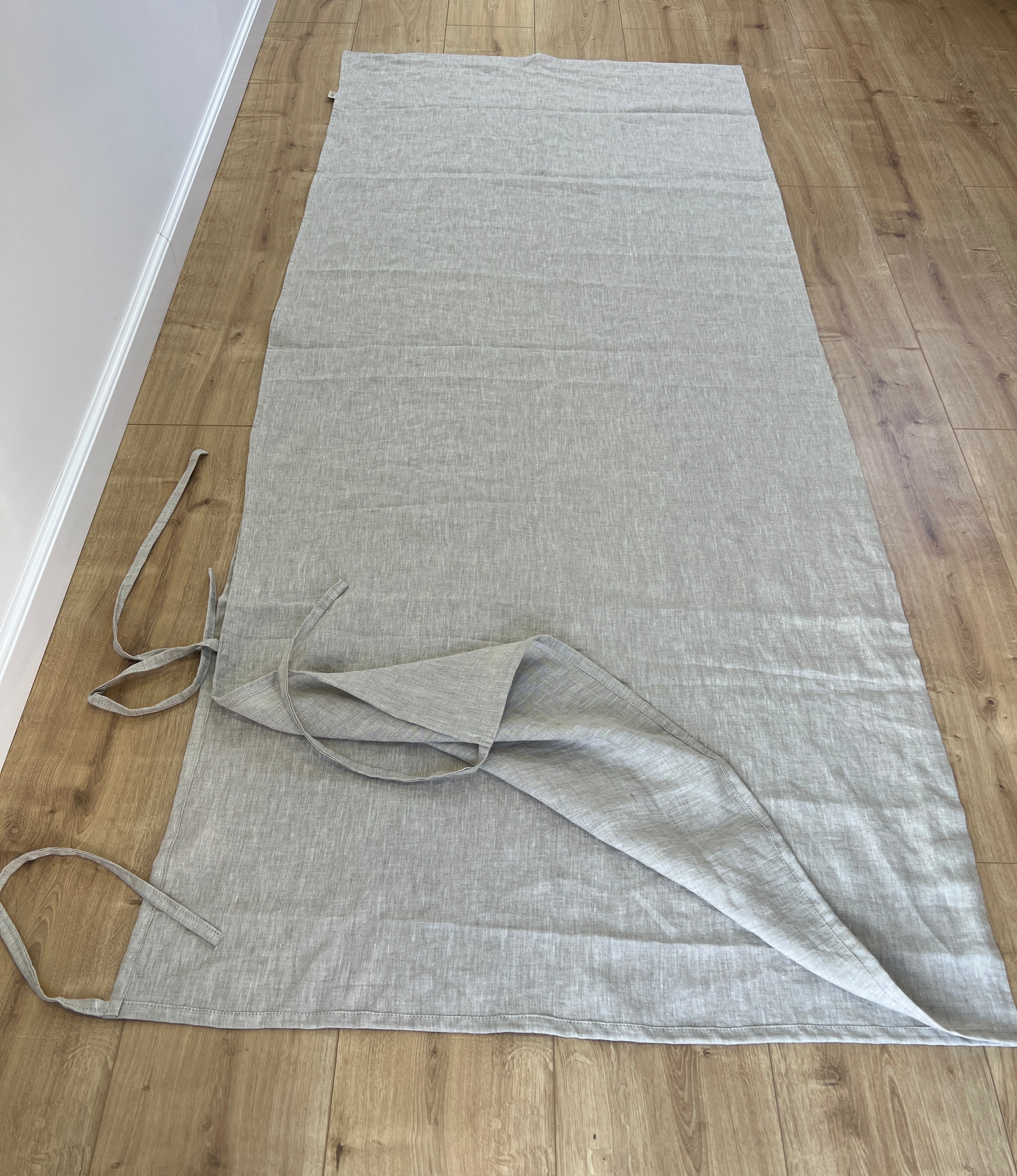 Linen Single Sleeping Bag Liner for Camping Hiking Hostel Travel non-dyed linen fabric custom made