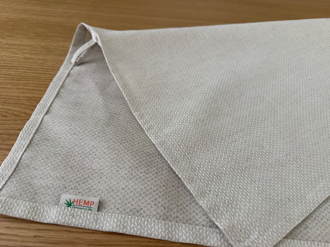 Hemp Kitchen Towel Hand Towel gift Country Side Sustainable hemp towel