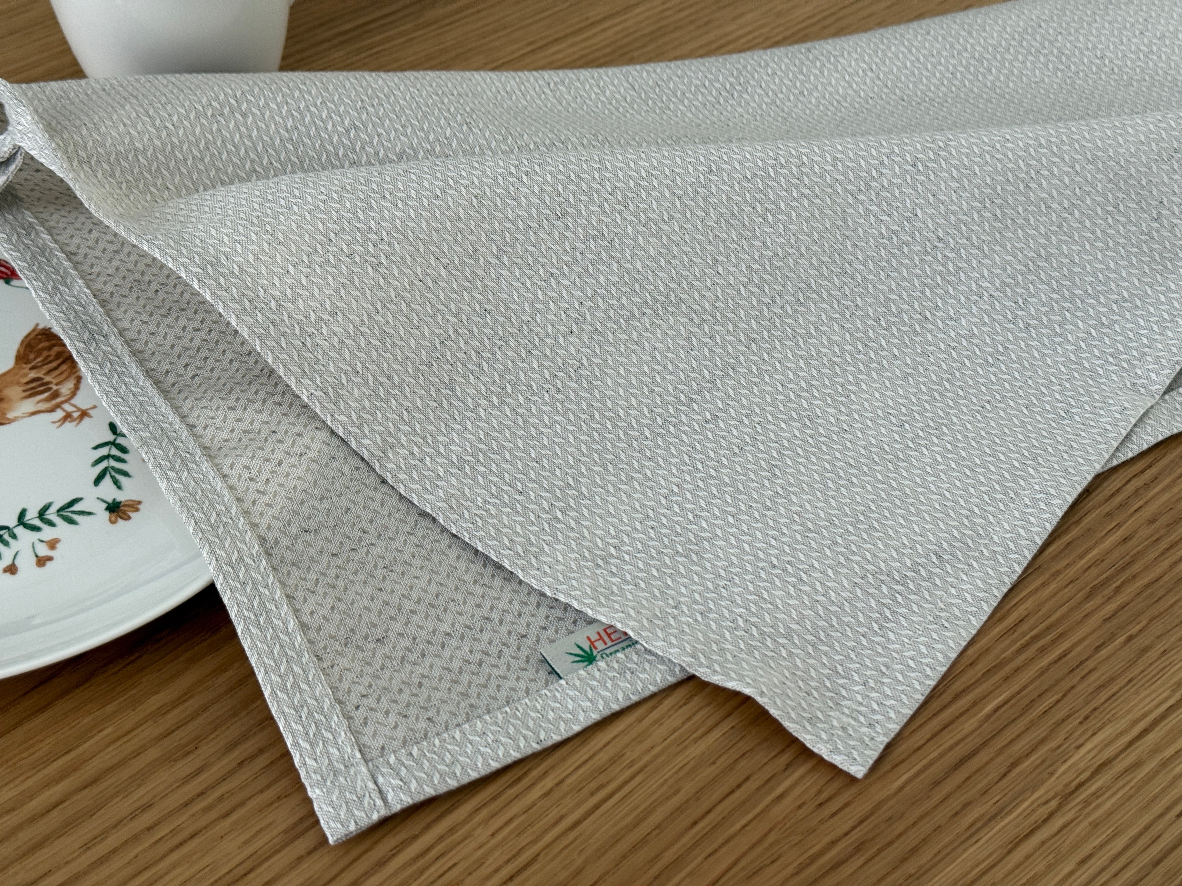 Hemp Kitchen Towel Hand Towel gift Country Side Sustainable hemp towel