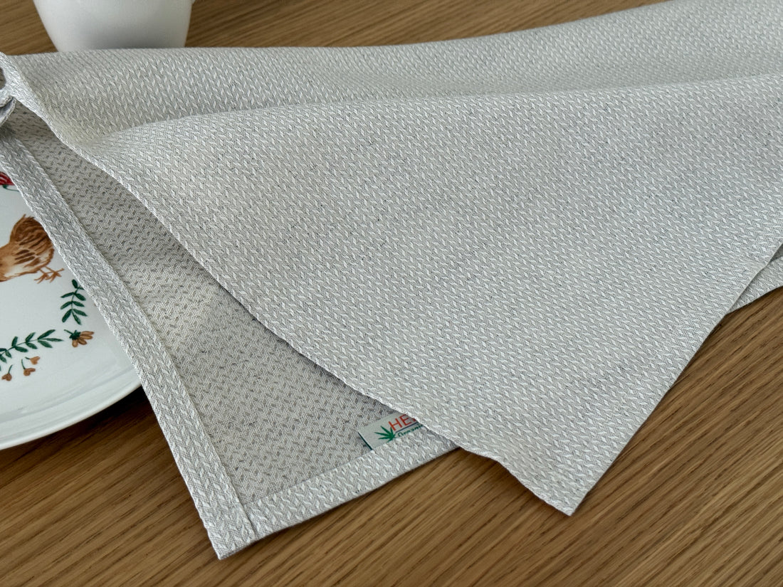 Hemp Kitchen Towel Hand Towel gift Country Side Sustainable hemp towel