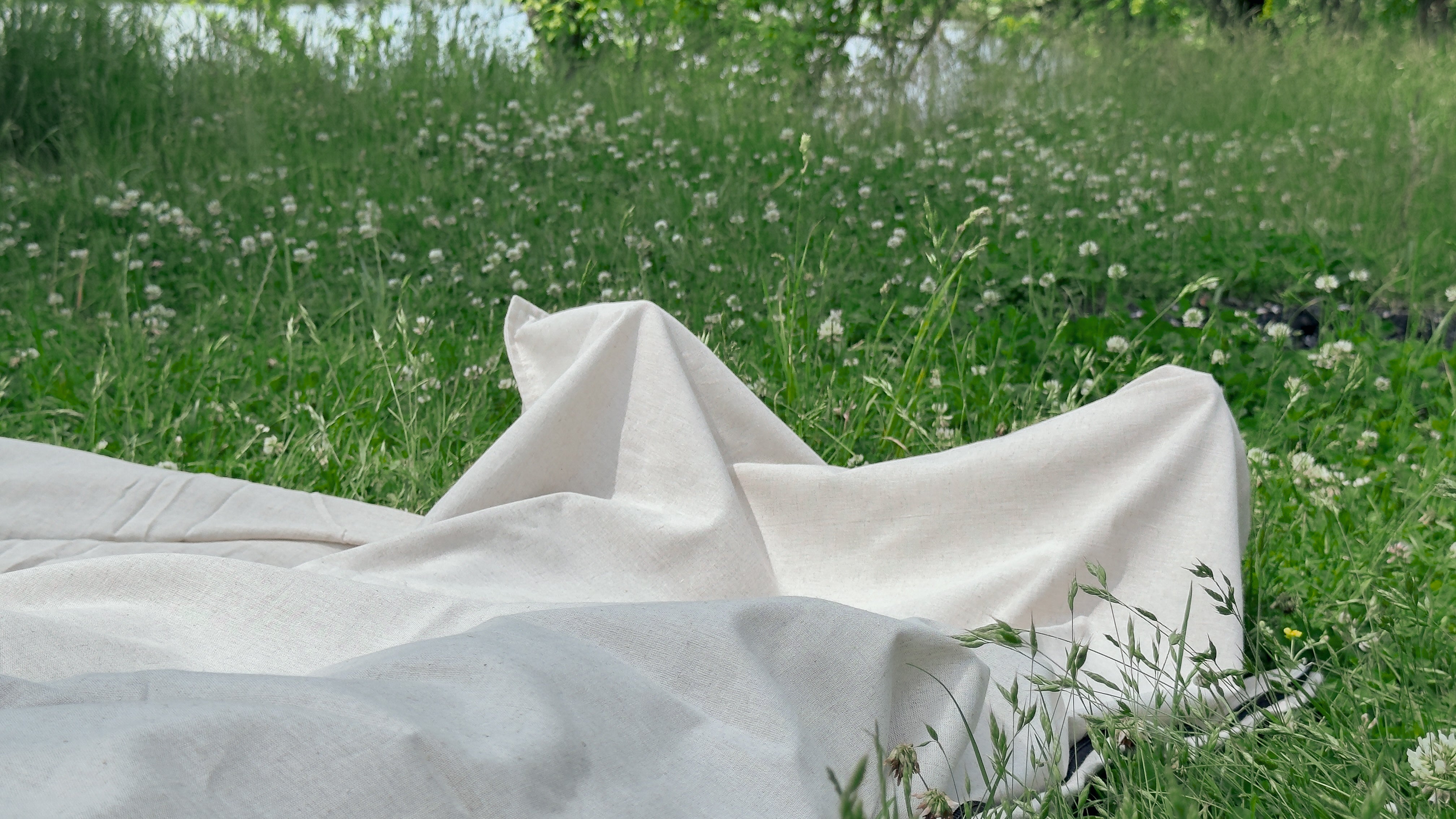 Linen Single Sleeping Bag Liner for Camping Hiking Hostel Travel non-dyed linen fabric custom made