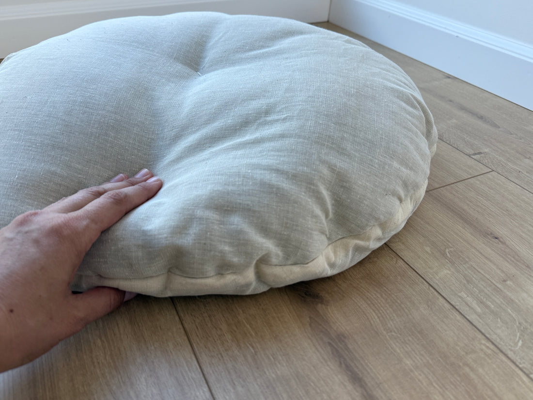 An Additional inner pillow 20" diameter for round bed