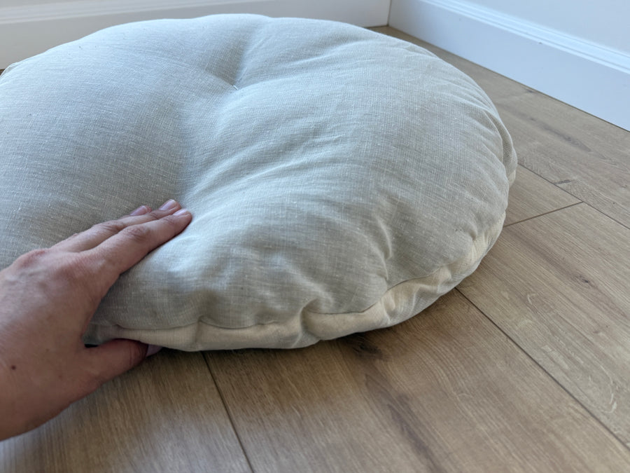 An Additional inner pillow 20" diameter for round bed