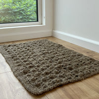 Organic Hemp bath rug, Massage Circulation bathroom mat/Hemp square/rectangular rug