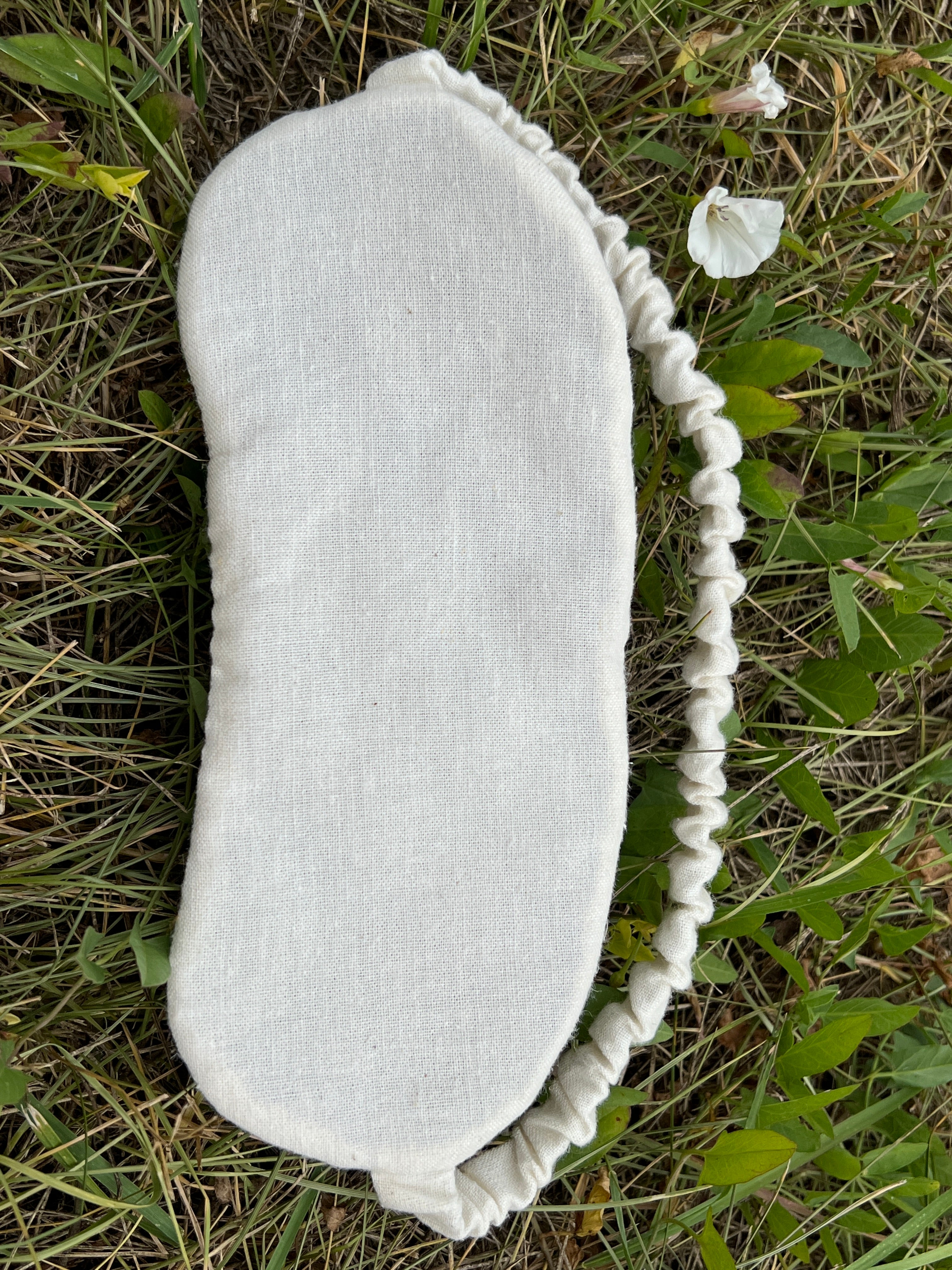 Organic Hemp Eye Mask Meditation Eye Mask Sleep Mask Natural Hemp Fiber Filling Hemp Fabric