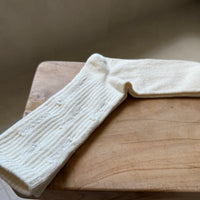 Hemp Teen Socks Long Ribbed Torn Cuff Socks Natural oatmeal color Vegan socks Gift for teen Cool socks for Teens  Eco-Friendly & Breathable Set of 9 pairs