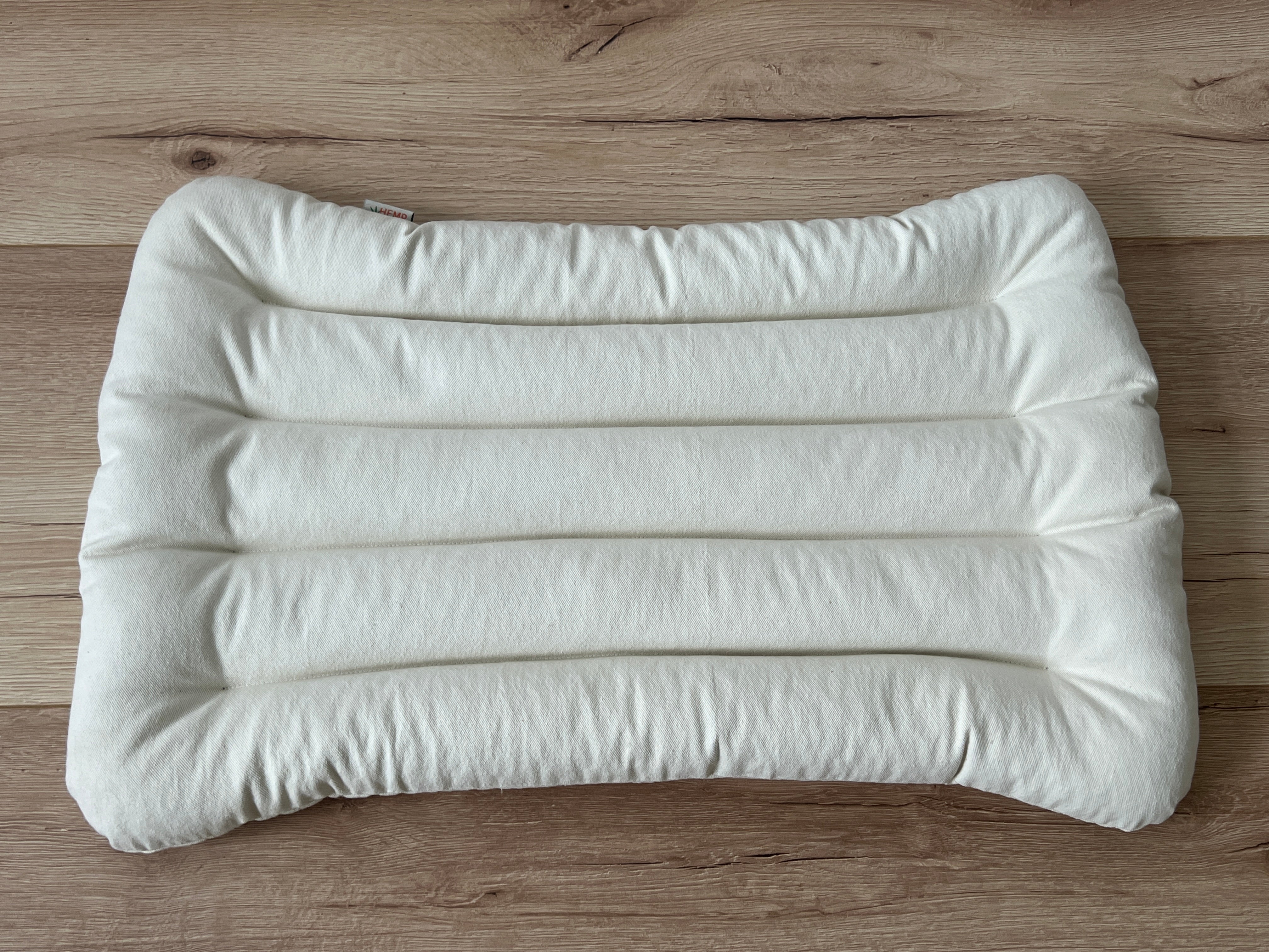 Meditation Сushion with Buckwheat hulls in natural non-dyed Cotton fabric / for Yoga studio/ zabuton Organic Massage Pillow seat