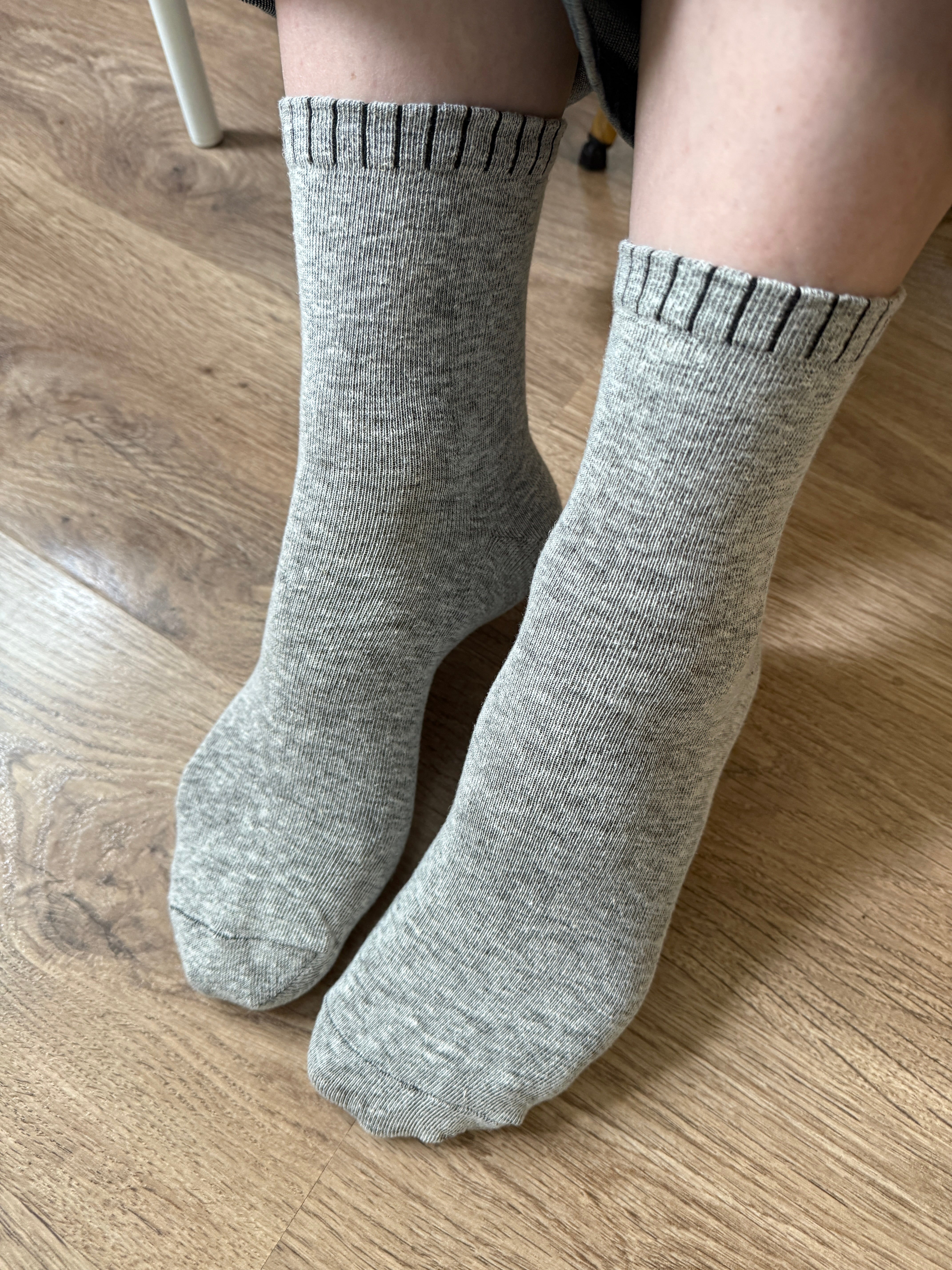 HEMP Socks set of 6 pairs with a loose elastic band Unisex for men / women