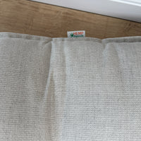HEMP Topper / Futon / Shikibuton Mat 3” thick filled organic hemp fiber filler in Hemp fabric Custom Size Hand made