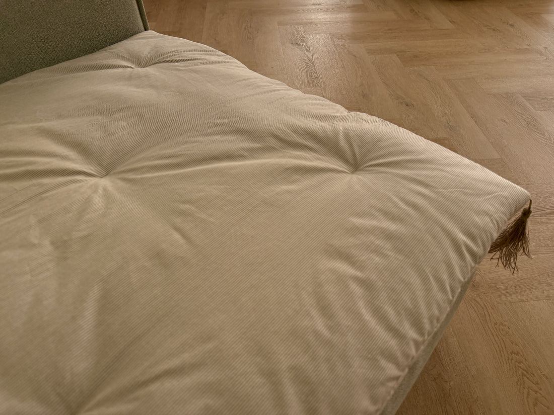 Unique Hemp filled Washable Furniture Sofa Protector for Pets, Kids Couch Slipcovers Custom made sizes in cotton Stripe fabric