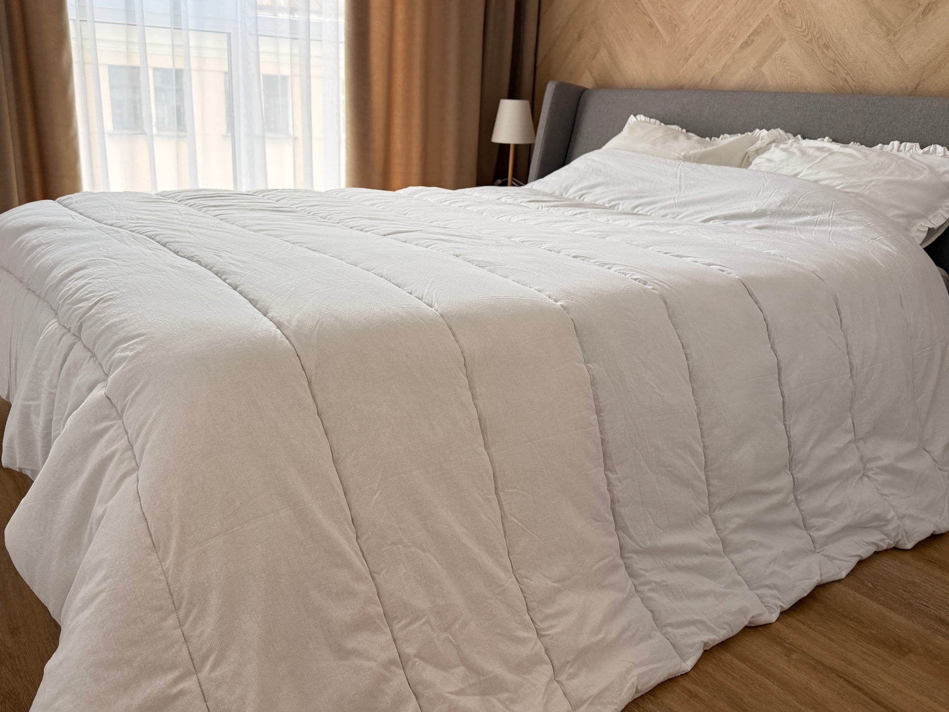 Handmade HEMP Comforter Duvet Insert - Natural Hemp Filling, Washed 100% Cotton Fabric, Eco-friendly Full Queen King Custom size Blanket - 39"x59" (100x150)