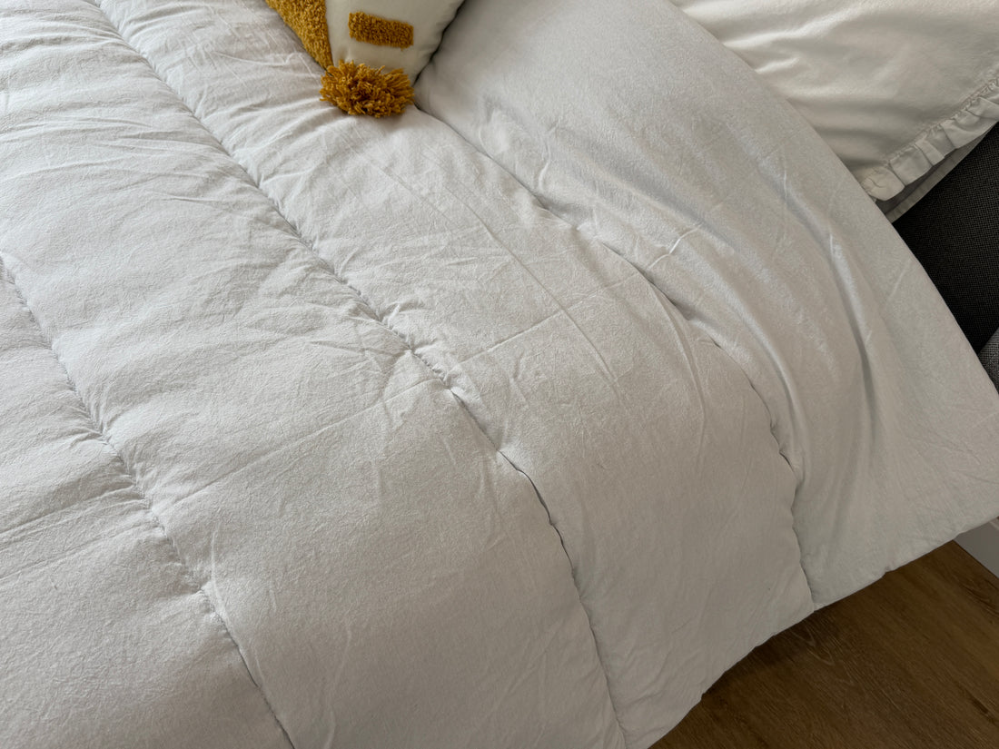 Handmade HEMP Comforter Duvet Insert - Natural Hemp Filling, Washed 100% Cotton Fabric, Eco-friendly Full Queen King Custom size Blanket