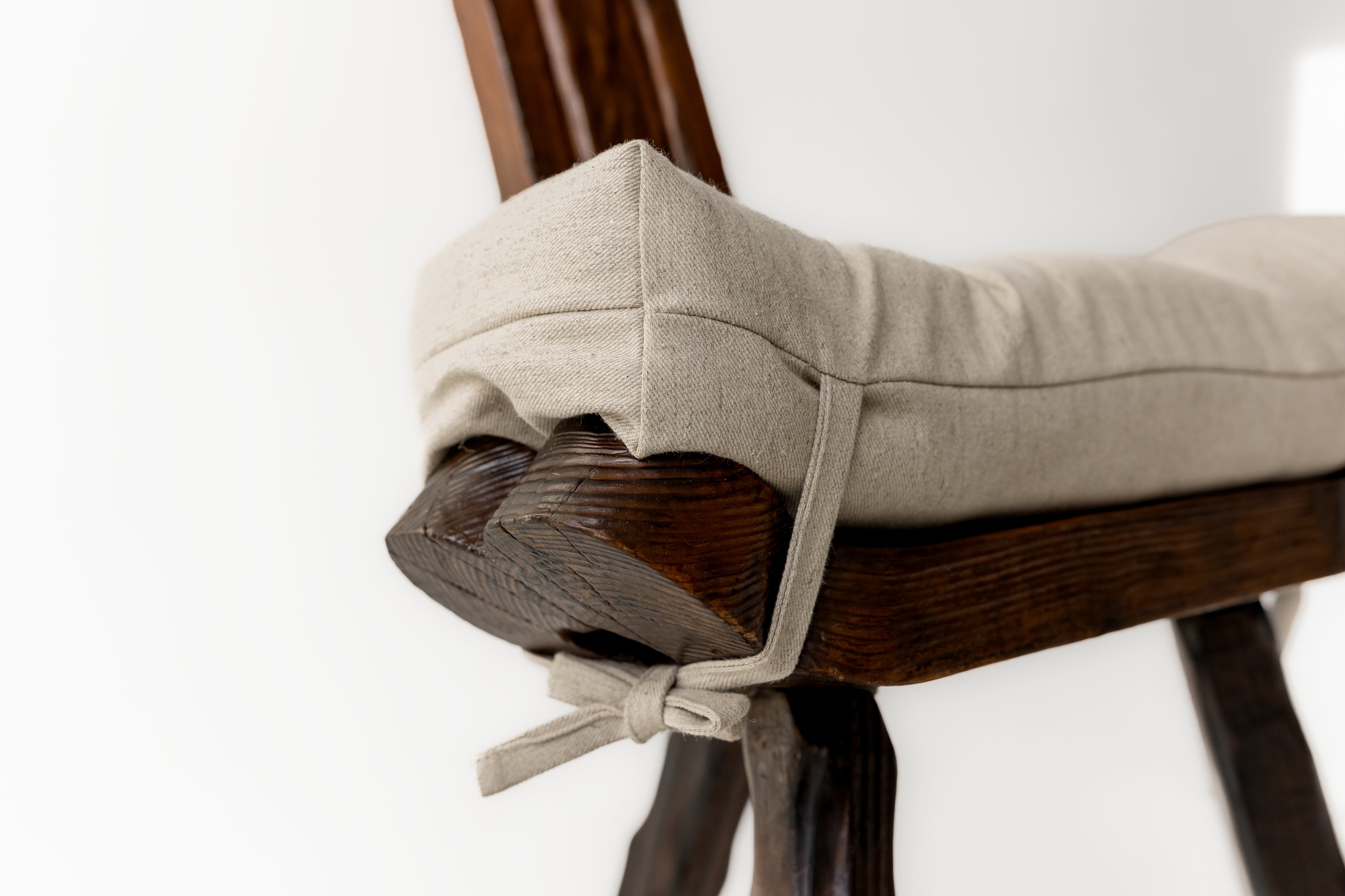 Custom Size Hemp Linen Cushions filled organic Hemp Fiber in Natural non-dyed Linen Fabric / Floor Cushion Pillow Seat Special size