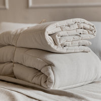 Natural HEMP Duvet Insert Comforter 400 gr.m2 Cotton non-dyed fabric filled organic Hemp fiber filler Full Queen King Custom size Blanket