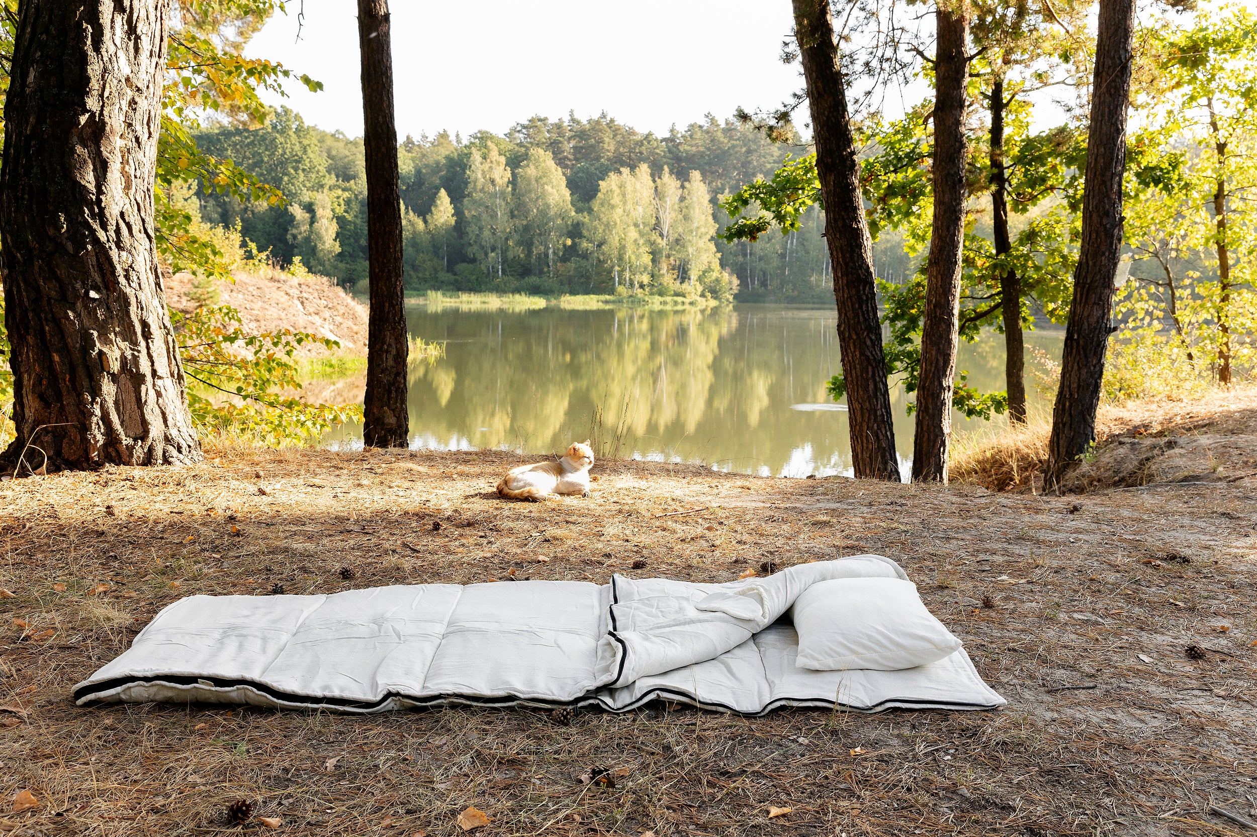 Thick HEMP Sleeping Bag Hemp Fabric filled Organic Hemp Fiber Filler Hand Made non-dyed, unbleached eco friendly sleep bag