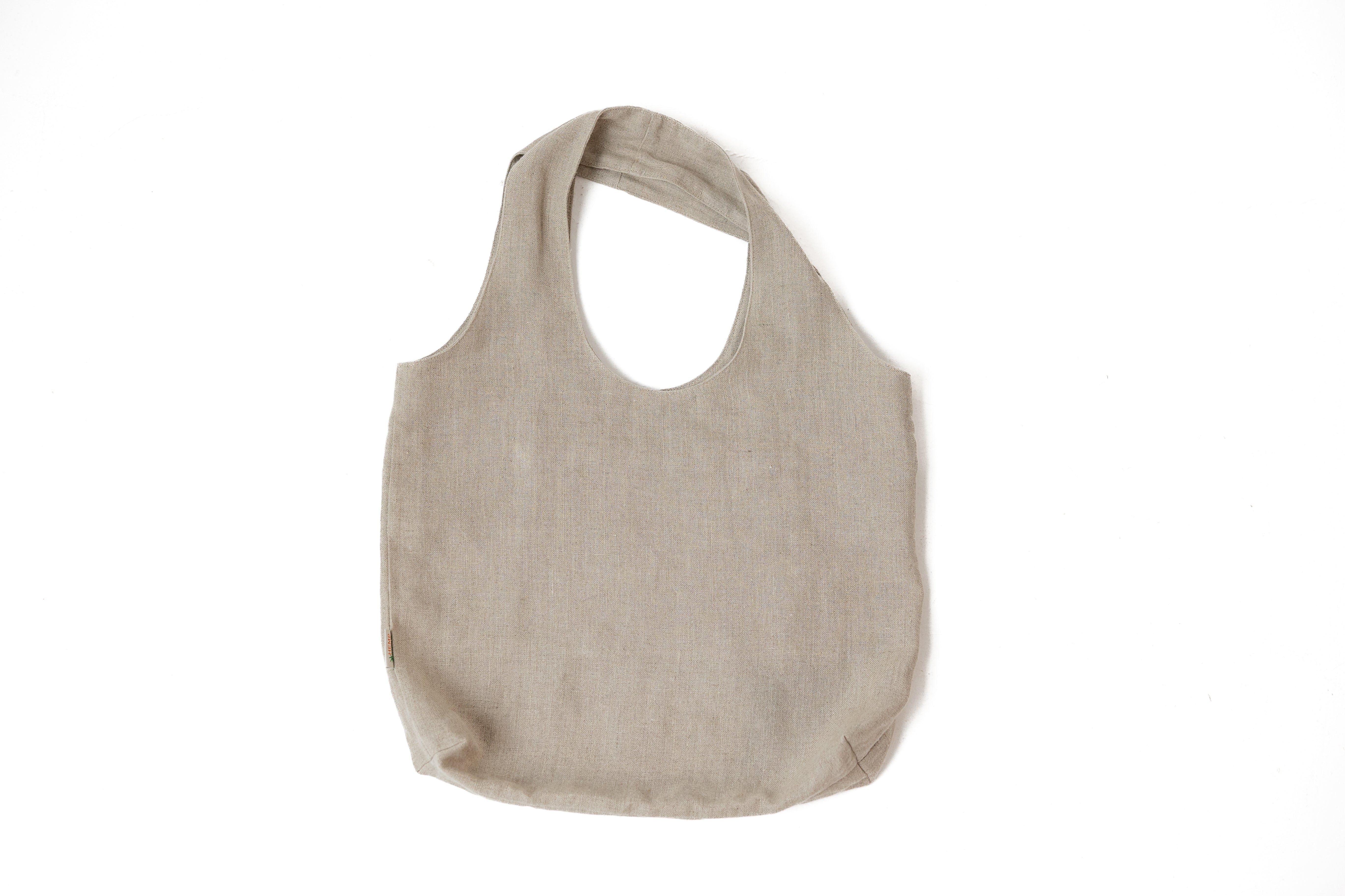 Linen Tote Bag Natural Linen Shopper with Pockets Hand made eco bag Farmer Eco Bag, Bech bag