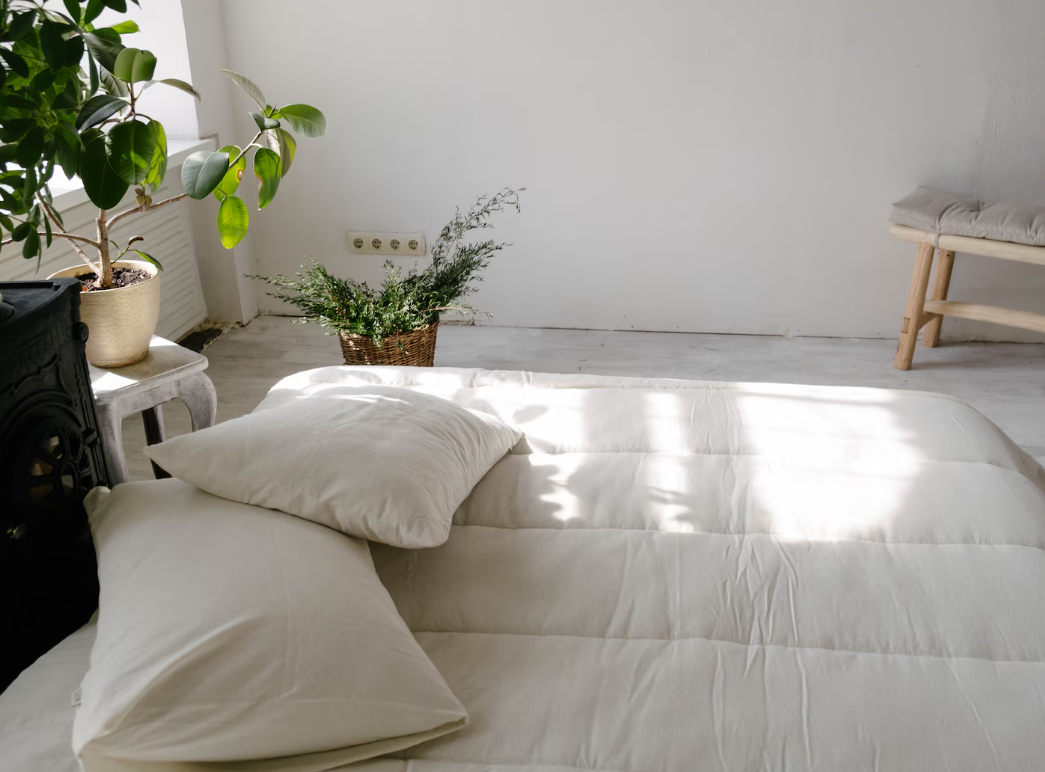 Milky Linen Pillowcases Linen Washed Fabric