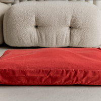 Special listing for Danielle Doucette one 32" round hemp bed and one 19"x30" (48x75 cm) 3" thick hemp Pet Mat with removable covers in green velvet