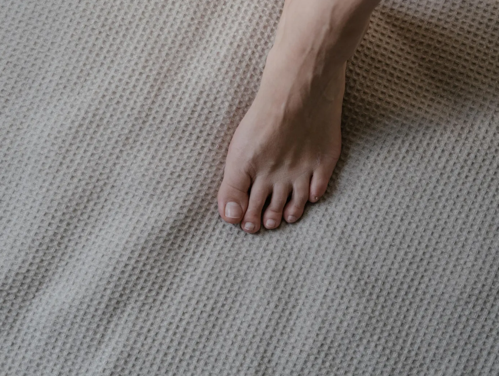 Stone-Shaped Hemp Linen Mat / filled HEMP Fiber filler in Linen fabric Custom size / Eco Home Decor