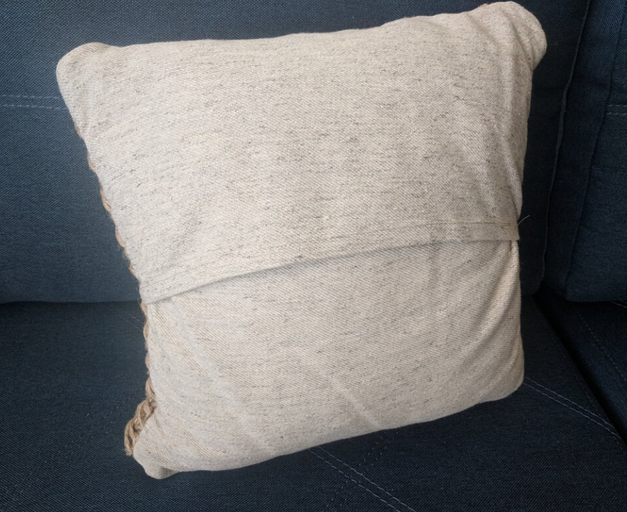 Hemp Knit 16" x 14" (40x35cm) pillowcase HEMP Decorative pillow cases /Hemp pillow cover