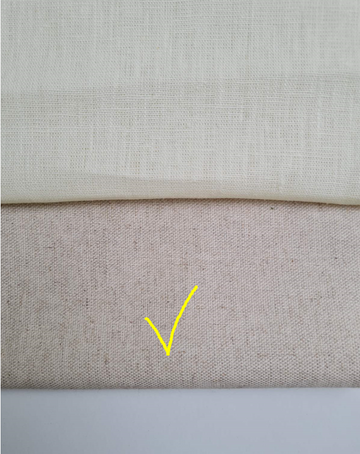 Special listing for Melinda Horvath one 21" x 40" and 4 inches thick hemp cushion without tassels in linen fabric